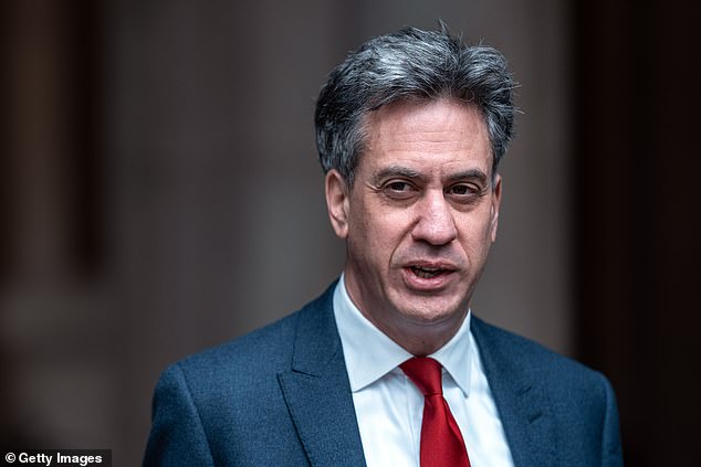 Energy and Net Zero Secretary Mr Miliband is aiming to expand the UK's solar capacity to as much as 85 gigawatts by 2035 - a near fivefold increase from the current capacity