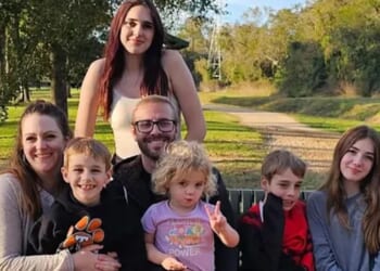 Tragedy as 2 young boys die & their 3 sisters fight for life after Texas police car crashes into family vehicle