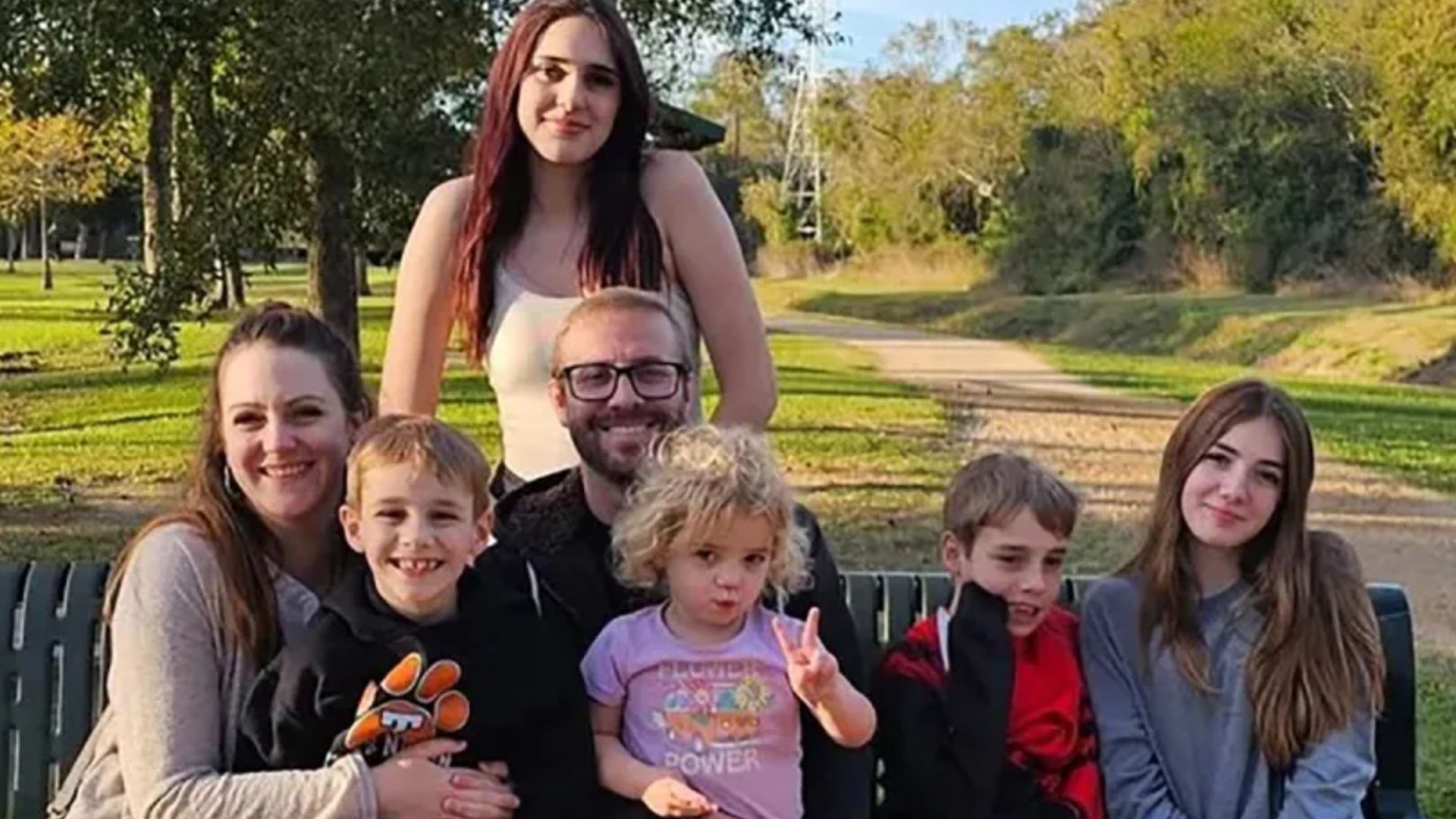 Tragedy as 2 young boys die & their 3 sisters fight for life after Texas police car crashes into family vehicle