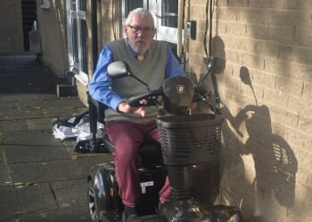 RAF veteran, 90, threatened with eviction from flat after motorised scooter is deemed a fire risk by jobsworth landlord