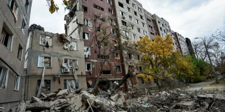 Two kids among civilians killed in huge Russian blitz on Ukraine as Putin targets power plants that keep families warm