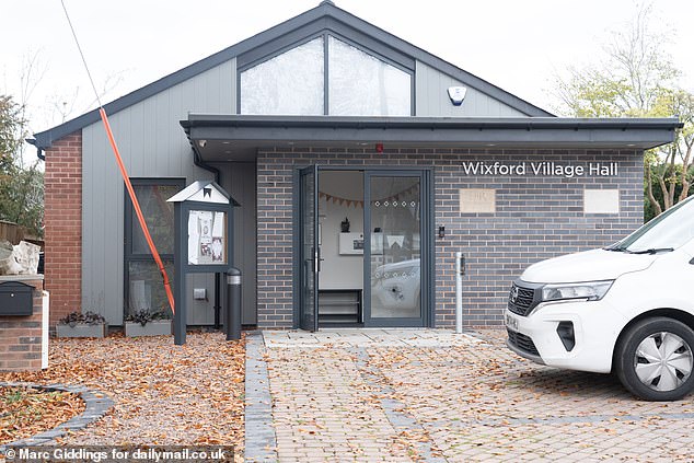 While many locals gathered at the village hall (pictured) last night to watch as Alcester Castle was revealed to the world on Channel 4 's Grand Design, few had anything good to say about it