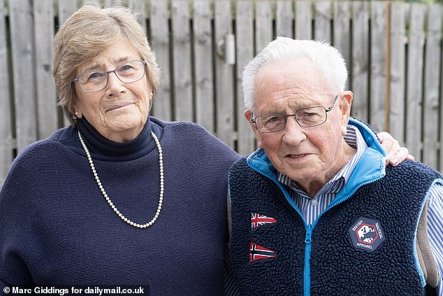 Pictured: Sonia and Clifford King. Residents question how the project was ever allowed to get off the ground