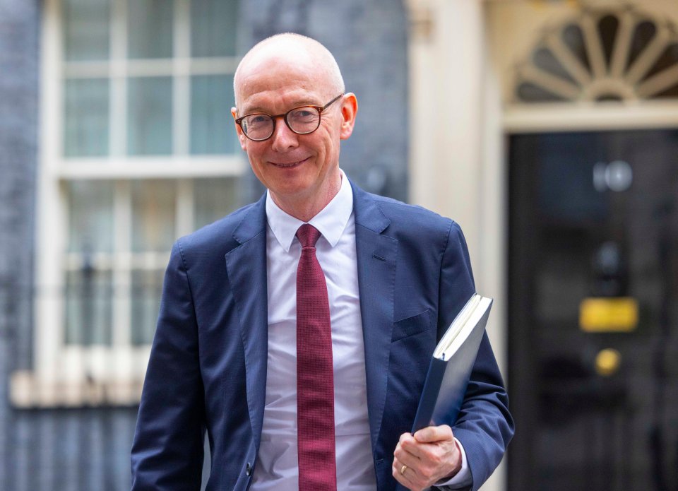 Pat McFadden, Secretary of State for Work and Pensions, at Downing Street.