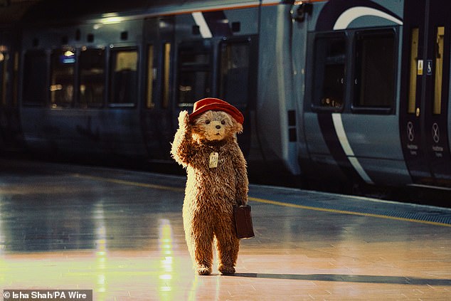 He wore a funny red hat. His little brown eyes blinked. And when he raised his snout to sniff the air, the audience gasped with delight