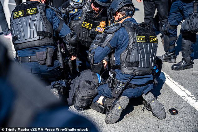 Trump remained bullish on Immigration and Customs Enforcement's work at getting rid of illegal immigrants, even when challenged on some of their tactics