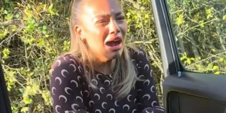 'I wouldn't be able to deal' people say as influencer reveals why his wife was crying in hysterics on the roadside 
