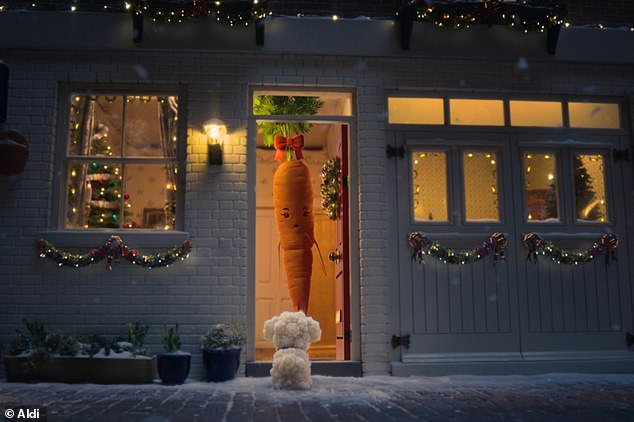 In a truly romantic twist, Kevin is set to propose to his long-time sweetheart, Katie the Carrot, in the first of three Christmas adverts