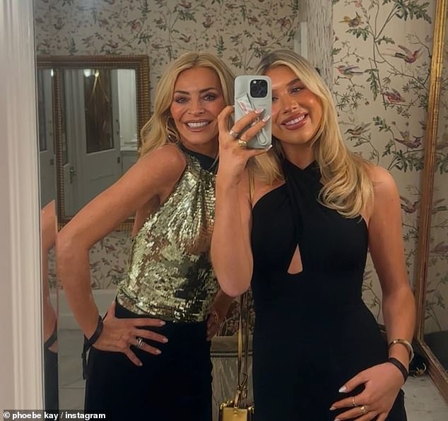 Phoebe (right, pictured with mum Tess) previously admitted she would rather work behind the camera and leave presenting to her parents
