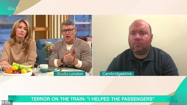Transport For London worker Dean McFarlane appeared on the most recent episode of the ITV programme to talk to Ben Shephard, 50, and Cat Deeley, 49, about the incident that happened on Saturday night