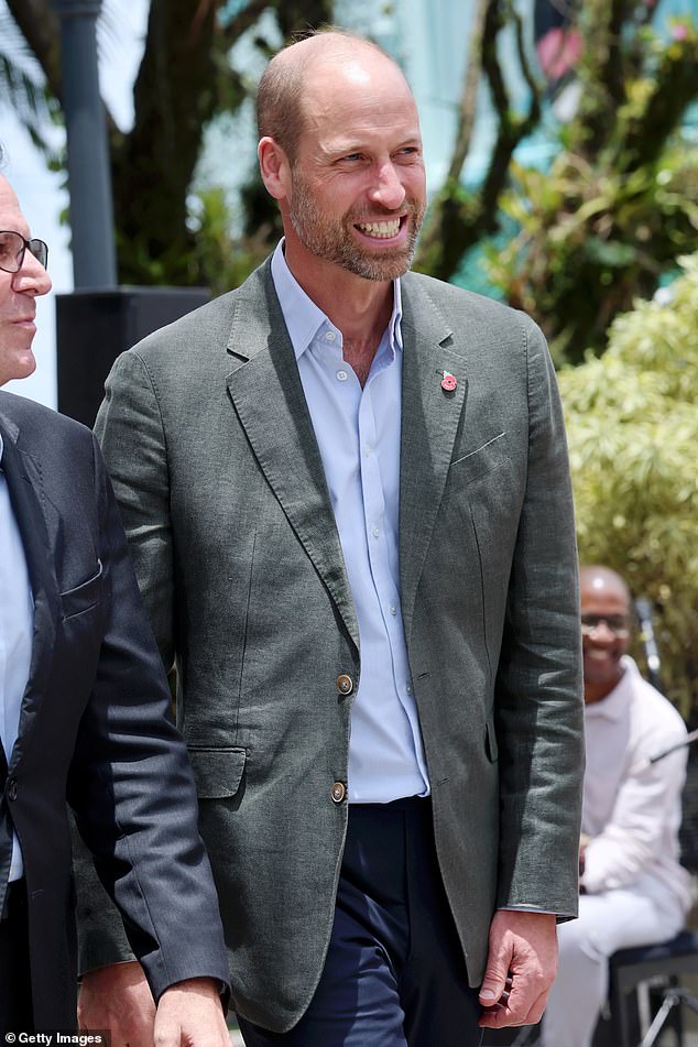 He was treated like a King as he kicked off his three-day official visit to Rio de Janeiro today with a visit to one of its most famous landmarks