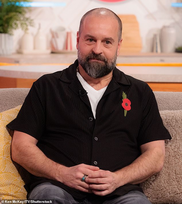 In 2022, the classical singer confessed he went to a 'really dark place' after his split from Sarah and even went to rehab following an overdose, admitting it was 'a scary time' (seen last month)