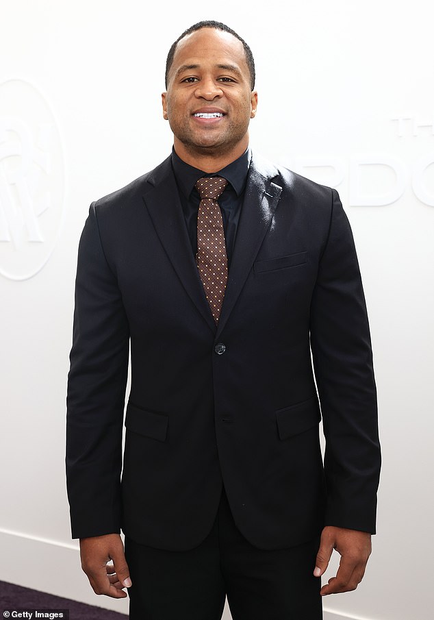 MELBOURNE, AUSTRALIA - NOVEMBER 04: Earl Thomas III poses for a photo during 2025 Melbourne Cup Day at Flemington Racecourse on November 04, 2025 in Melbourne, Australia. (Photo by Sam Tabone/Getty Images)