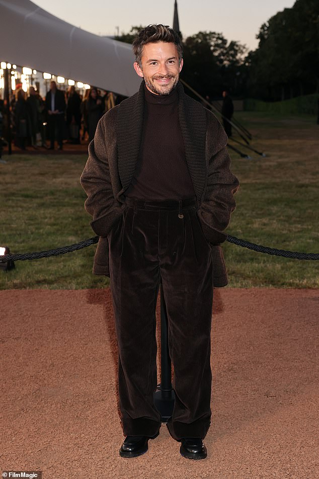 Bailey is seen at the Burberry runway show during London Fashion Week in September