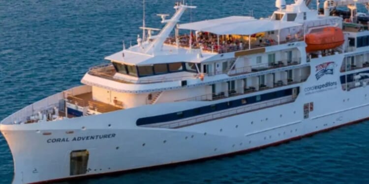 Investigators to board cruise that left elderly tourist, 80, behind on remote island & question crew as boat on lockdown