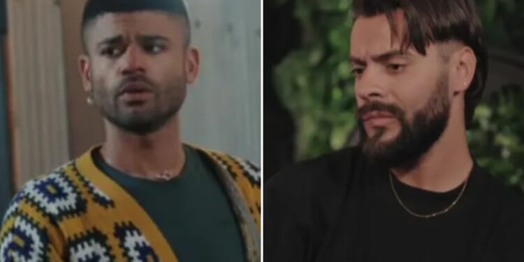 MAFS stars Davide and Keye have HUGE on-screen row as groom storms off after date in room full of cats goes wrong