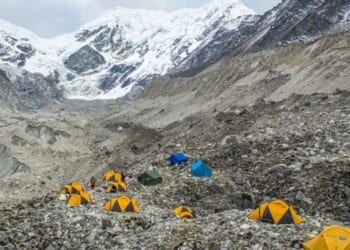 At least seven killed including five tourists after horror avalanche hit climbers' base camp in Himalayas