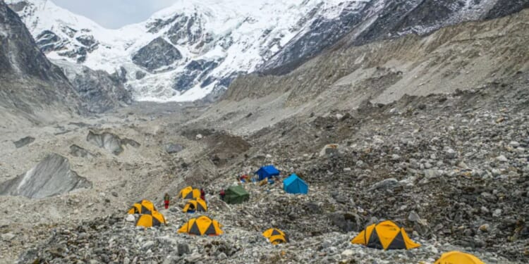 At least seven killed including five tourists after horror avalanche hit climbers' base camp in Himalayas