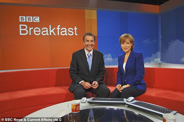 The 67-year-old served as the main anchor on the show from September 2002 to December 2007. He is pictured here in May 2006