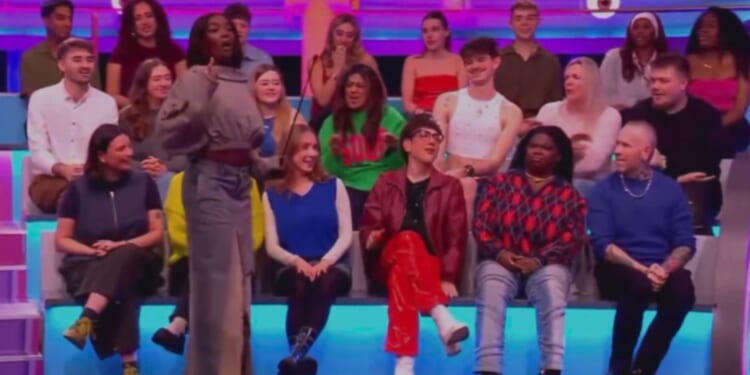 Awkward moment Big Brother’s AJ Odudu is left open-mouthed as Late & Live audience member makes SHOCKING comment