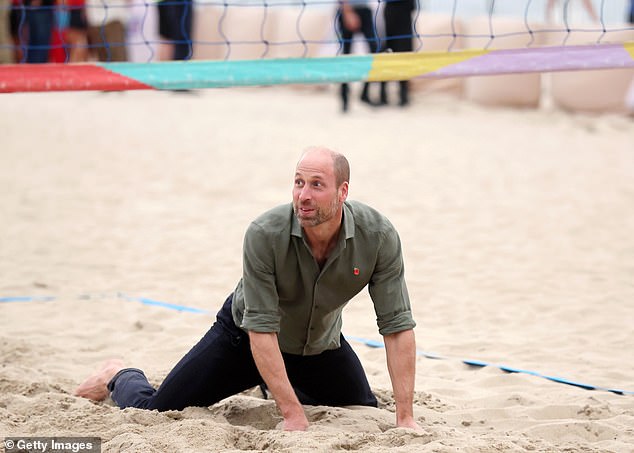 It's perhaps no wonder William caused quite the social media sensation, as the prince - who in his youth endured the RAF's grueling fitness routine - appears to be in great shape