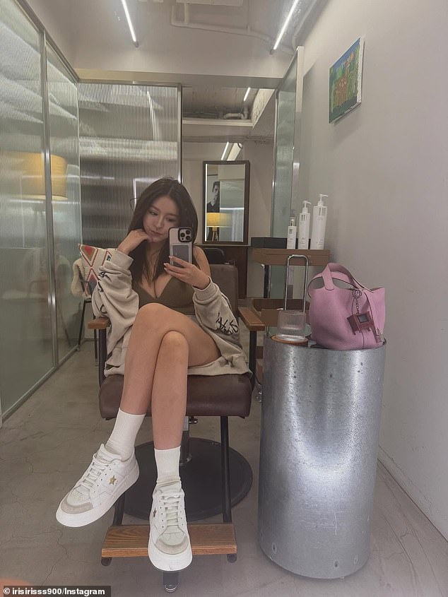 The Taiwanese 31-year-old - known as 'Nurse Goddess' due to her nursing student past - had 2M social media followers, and commanded $40/month in subscriptions on the Fenix International-owned XXX platform (pictured October 3)