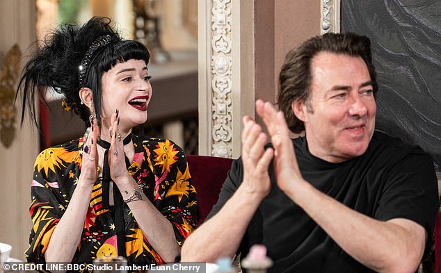 Noticeably absent from the star-studded catch up is Ruth Codd, following her feud with Jonathan on the murder mystery series