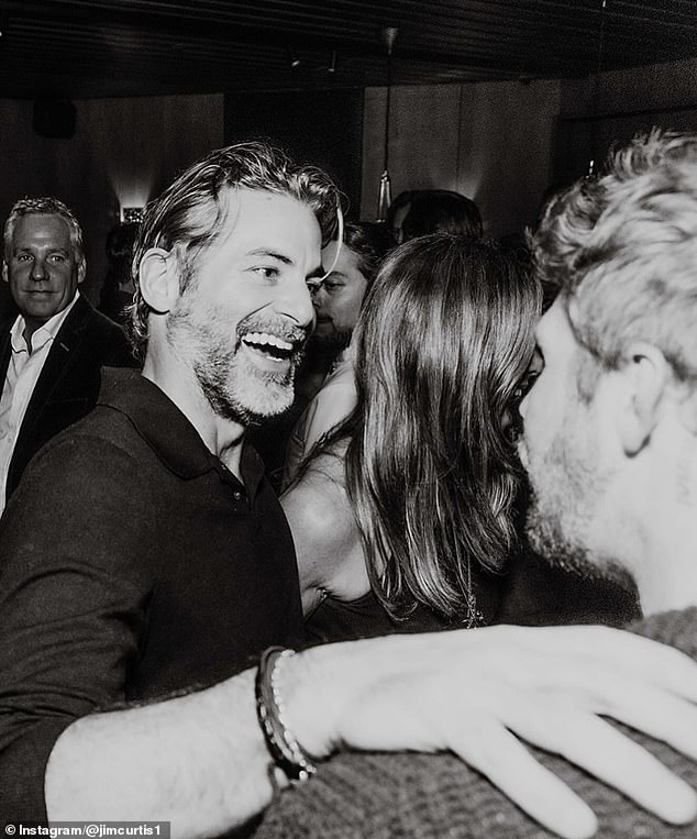 'If this is a dream I don't want to wake up,' he captioned the post, along with a telling red heart emoji