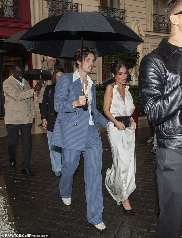 Cruz was believed to be wearing the suit in September last year at Victoria's fashion show