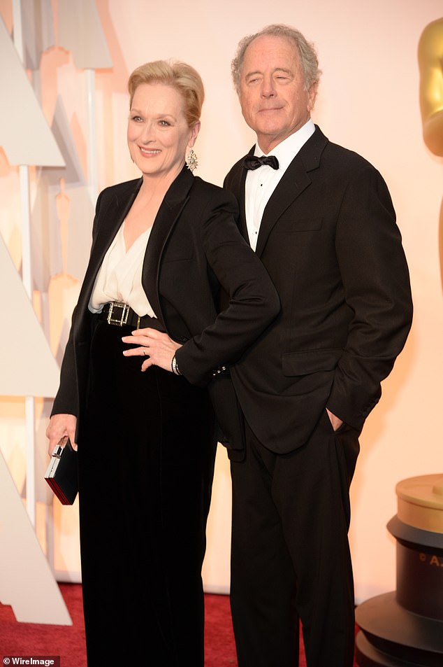Streep seen here with Louisa's father Don Gummer in 2015