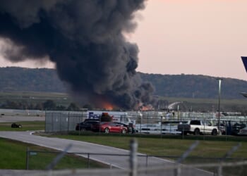 Crashed plane was carrying 280,000 gallons of jet fuel as a shelter in place is issued around Louisville airport