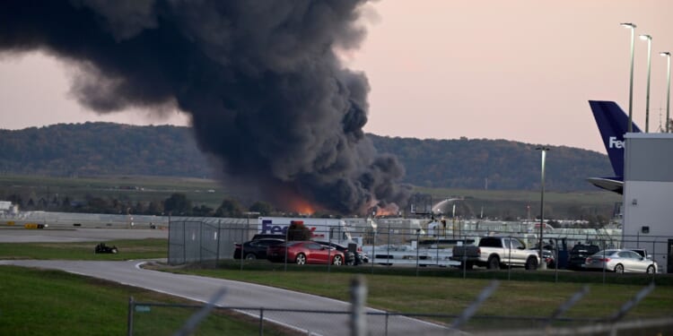 Crashed plane was carrying 280,000 gallons of jet fuel as a shelter in place is issued around Louisville airport