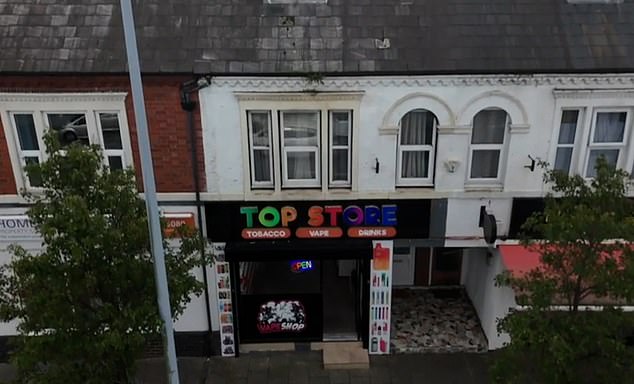 He runs Top Store in Crewe, one of hundreds of businesses in the crime network alleged to be enabling migrants to work illegally