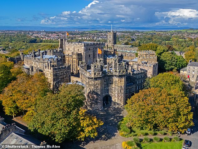 Lancaster Castle forms part of the Duchy of Lancaster - a major source of income for the monarchy