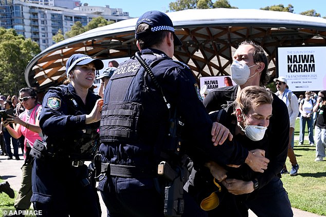 NSW Police said 15 people were arrested during the operation