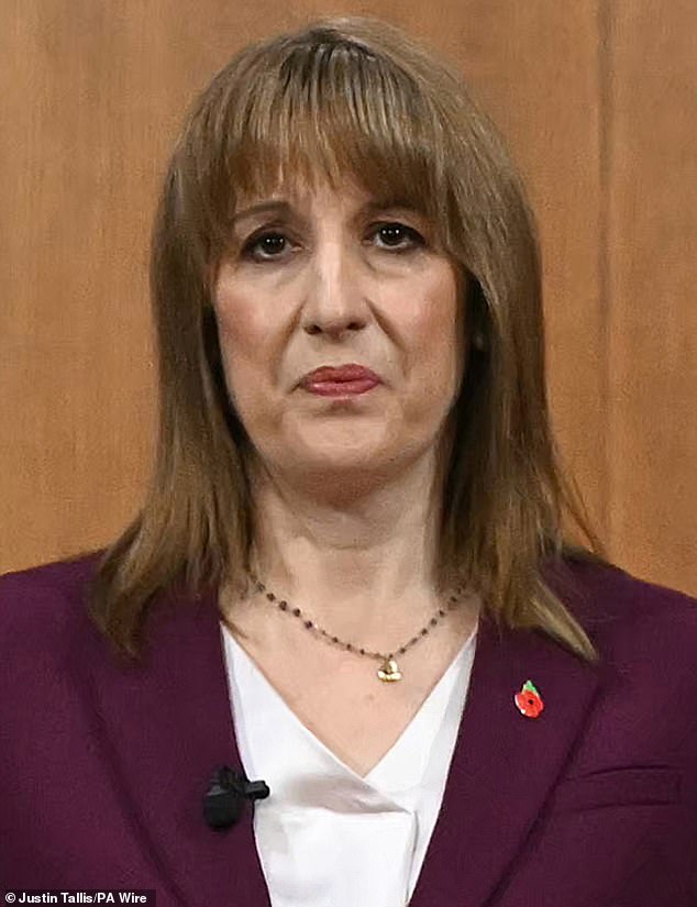 The Chancellor made 'very conscious and coached-looking lighthouse eye contact' during her speech