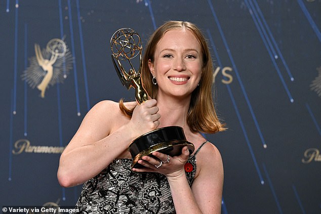 Hannah Einbinder, who is Jewish, was one of the Hollywood stars to sign an open letter calling for a boycott of Israeli film institutions - a letter that Paramount condemned