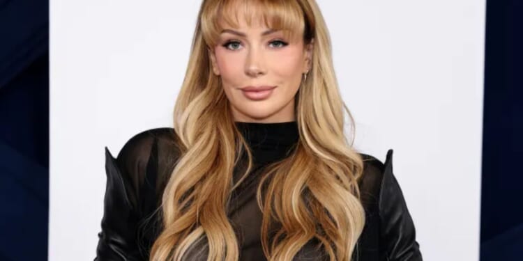 Feuding stars Olivia Attwood and Maura Higgins wear VERY similar sheer dresses as they go braless for Glamour Awards