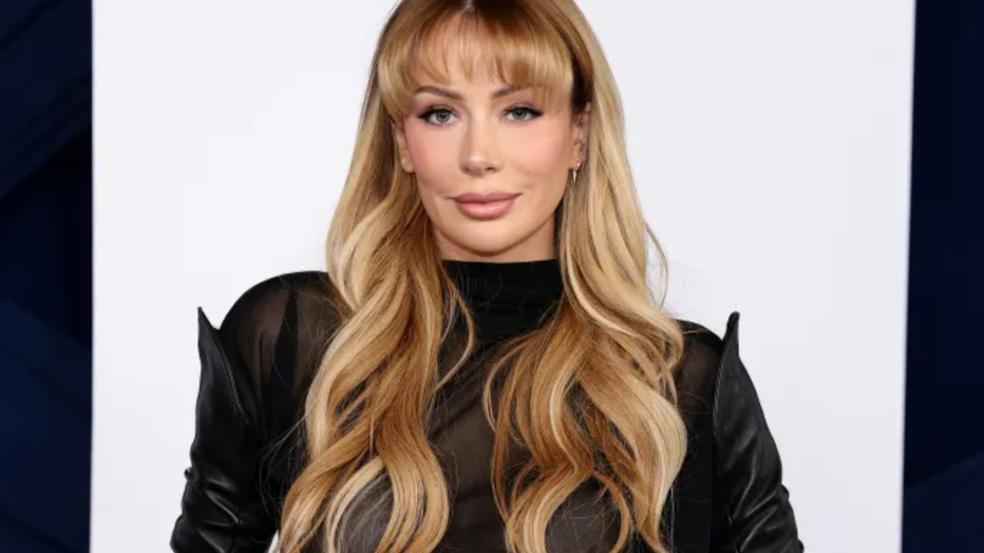 Feuding stars Olivia Attwood and Maura Higgins wear VERY similar sheer dresses as they go braless for Glamour Awards