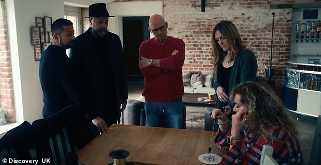 Agreeing to take part in a ritual to see if there might be paranormal forces lurking within the home, Beverley soon appeared to be 'taken over' by a spirit