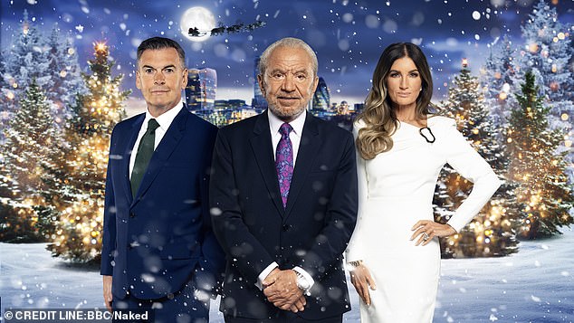 Lord Sugar, 78, will partner up with Children In Need 's Pudsey the Bear across two hour-long episodes that are set in snowy Lapland