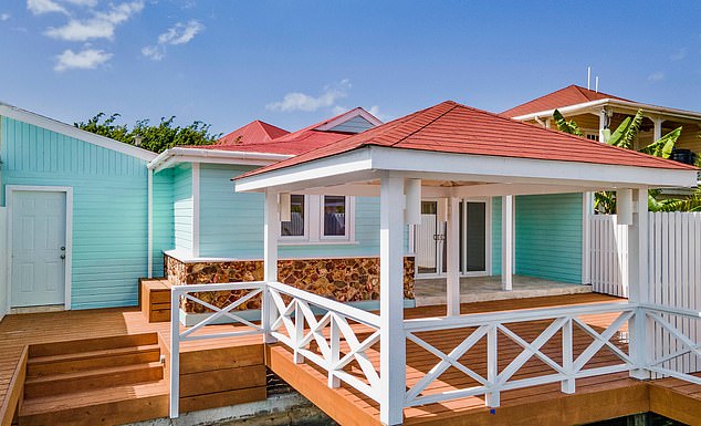 Lime Cottage in Jolly Harbour, Antigua, is on the market for £505,555