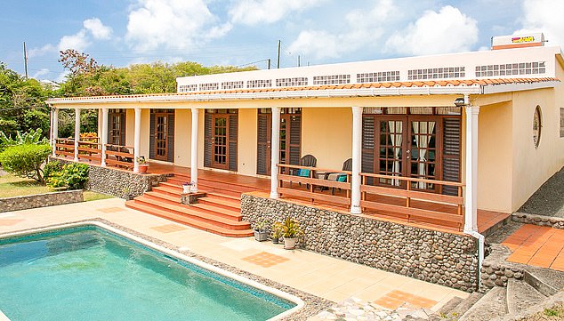 A three-bedroom villa in Grenada with panoramic views and a pool, available for £505,400