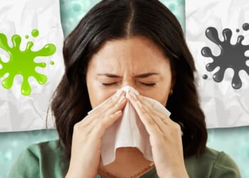 What 6 different types of snot mean for your health