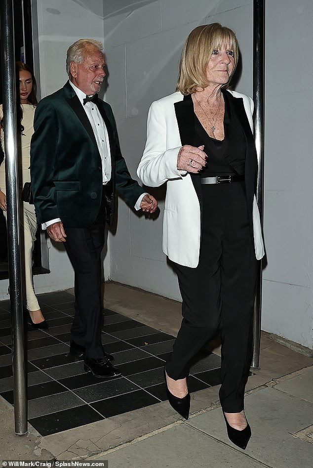 Victoria's parents Anthony and Jackie were of course on the VIP guest list