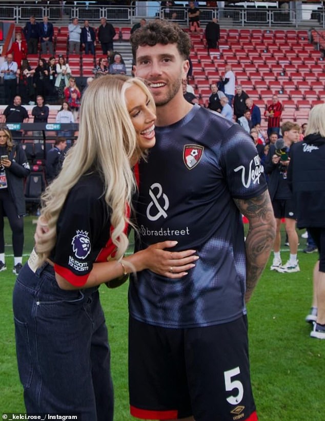 However there's a glamorous new couple in town - and they both play for Bournemouth