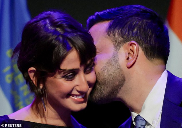 A modern love story: The couple met on dating app Hinge, just months after the then 24-year-old Rama Duwaji moved to the Big Apple from Dubai