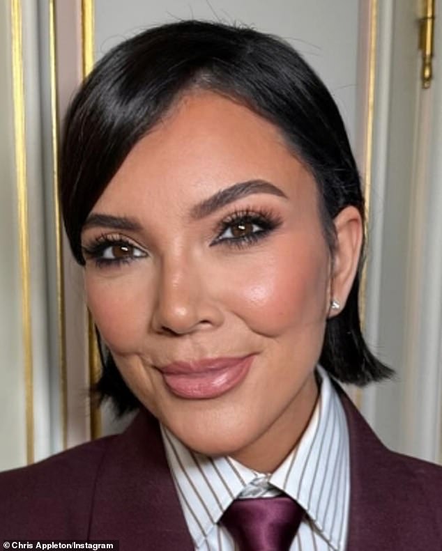 Back in May fans did a double take when Kris showed off her fresh-faced look, looking remarkably like her second-oldest daughter Kim Kardashian , 44, in the pictures
