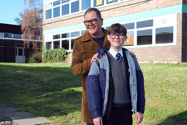 Alan has his own sitcom, Changing Ends, on ITV