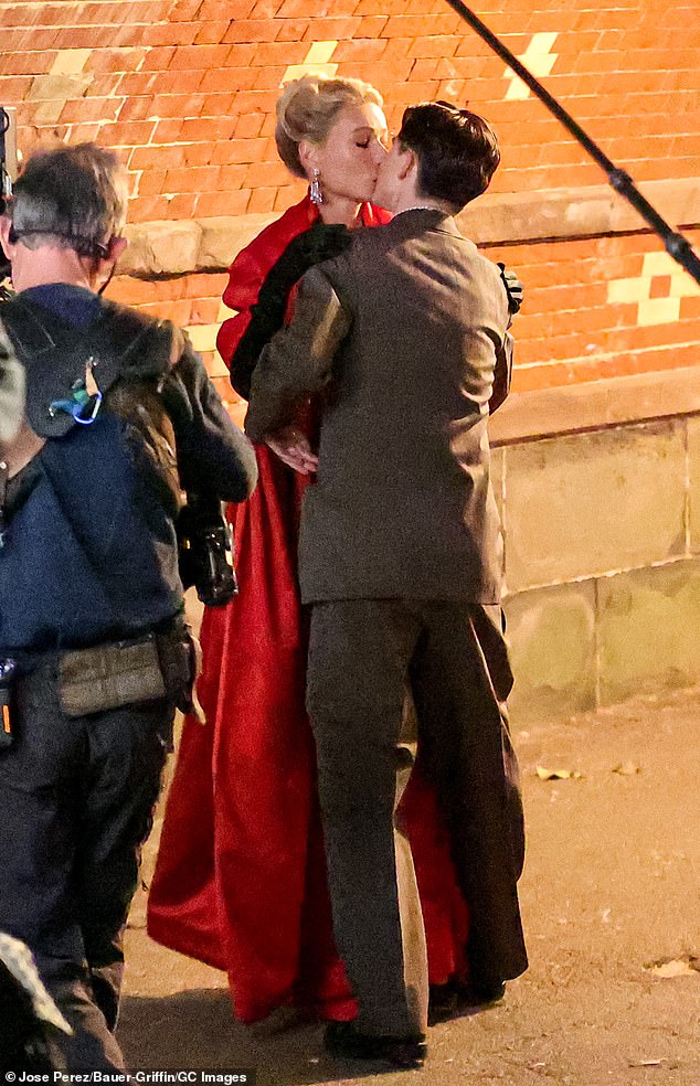 Gwyneth will make her acting comeback as Timothée Chalamet's (R, pictured October 16) much older love interest in Josh Safdie's solo feature directorial debut Marty Supreme, which hits US theaters December 25 and UK theaters December 26